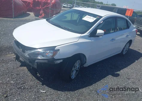 2019 Nissan Sentra Sv z USA, uszkodzony, nr VIN 3N1AB7AP0KY275656